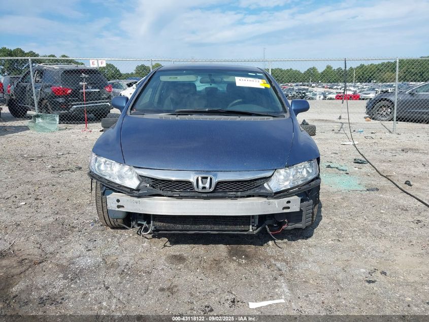 2009 Honda Civic Lx VIN: 2HGFA16529H350546 Lot: 43118122