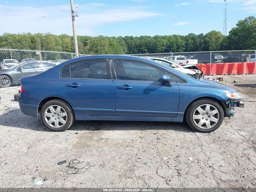 2009 Honda Civic Lx VIN: 2HGFA16529H350546 Lot: 43118122