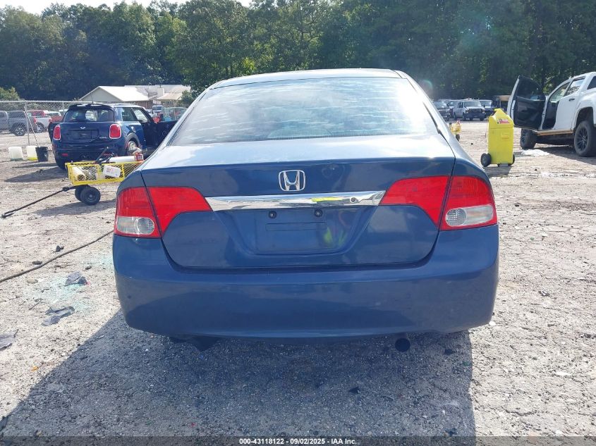 2009 Honda Civic Lx VIN: 2HGFA16529H350546 Lot: 43118122