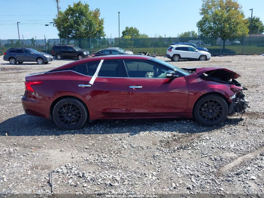 2016 Nissan Maxima 3.5 Platinum/3.5 S/3.5 Sl/3.5 Sr/3.5 Sv VIN: 1N4AA6AP5GC429911 Lot: 43118167