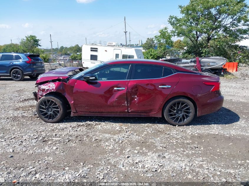 2016 Nissan Maxima 3.5 Platinum/3.5 S/3.5 Sl/3.5 Sr/3.5 Sv VIN: 1N4AA6AP5GC429911 Lot: 43118167