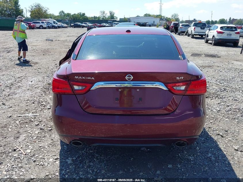 2016 Nissan Maxima 3.5 Platinum/3.5 S/3.5 Sl/3.5 Sr/3.5 Sv VIN: 1N4AA6AP5GC429911 Lot: 43118167
