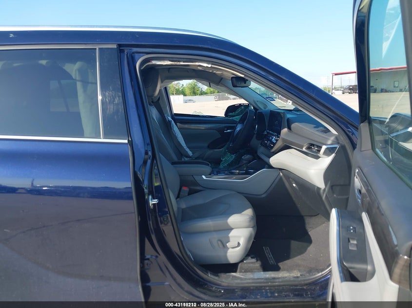 VIN 5TDYARAH0MS507749 2021 TOYOTA HIGHLANDER HYBRID LIMITED