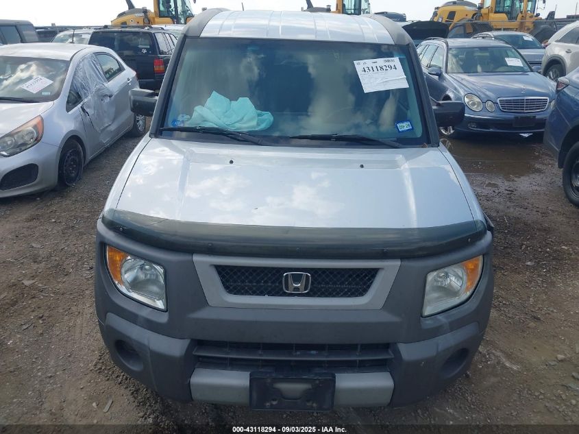 2003 Honda Element Ex VIN: 5J6YH28523L043758 Lot: 43118294