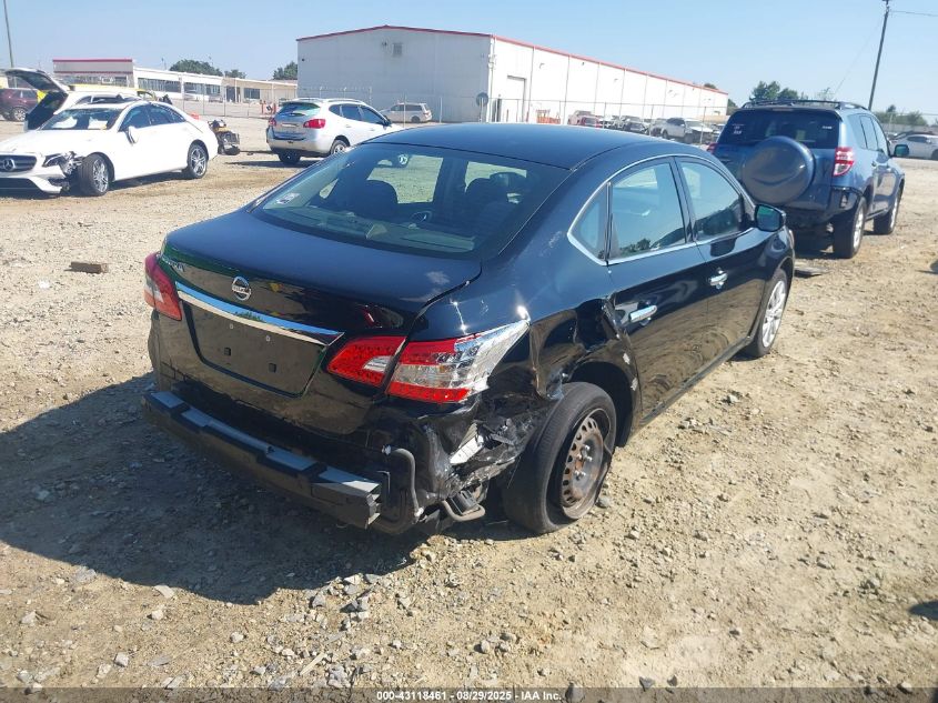 2015 Nissan Sentra S VIN: 3N1AB7AP5FY280499 Lot: 43118461