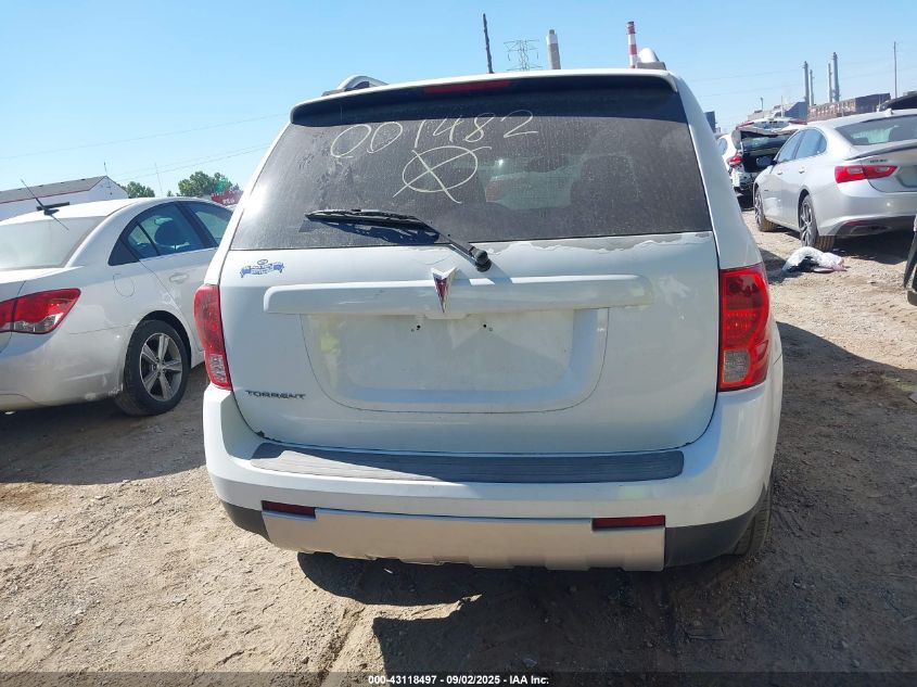 2008 Pontiac Torrent VIN: 2CKDL33F686001482 Lot: 43118497