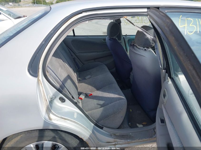 2001 Toyota Corolla Le VIN: 1NXBR12E71Z563307 Lot: 43118558