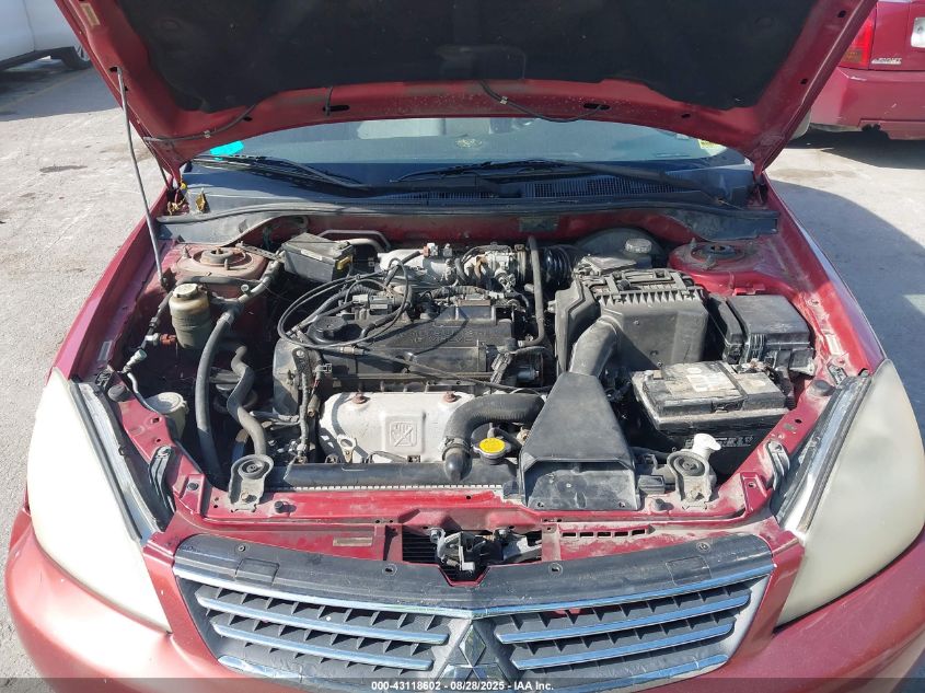 2006 Mitsubishi Lancer Es/Se VIN: JA3AJ26E86U073875 Lot: 43118602