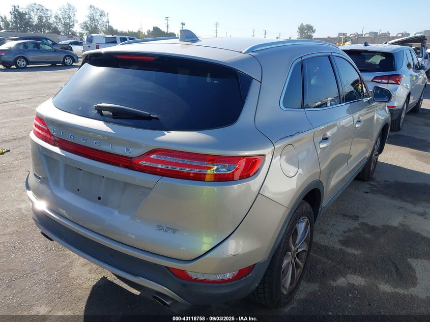 2017 Lincoln Mkc 2.0 SELECT Unknown Lot 111043118758 Vin 5LMCJ2C92HUL34382