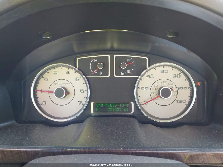 2009 Ford Taurus Limited VIN: 1FAHP25W59G124430 Lot: 43118773