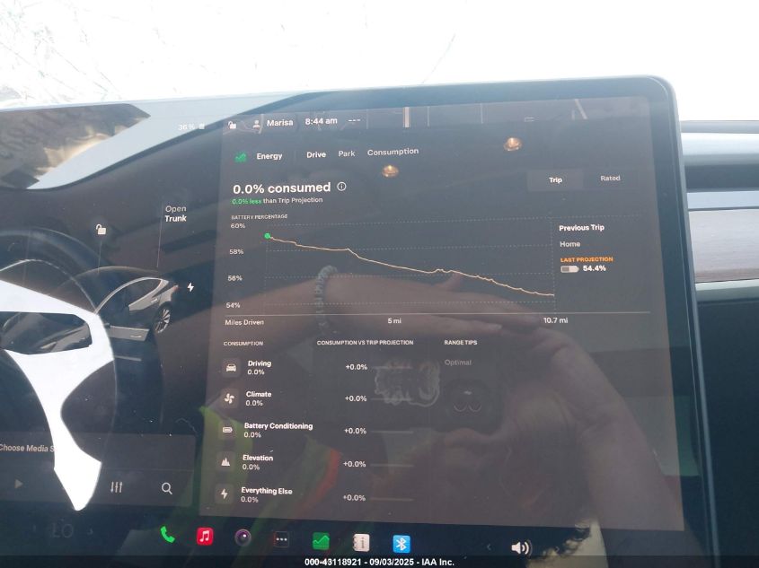 2018 Tesla Model 3 Long Range/Performance VIN: 5YJ3E1EB0JF086945 Lot: 43118921