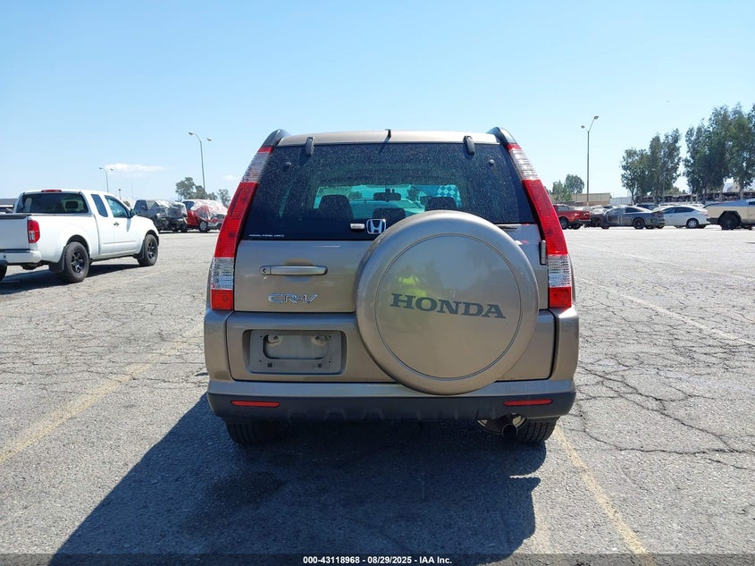 2006 Honda Cr-V Se VIN: SHSRD78956U433954 Lot: 43118968