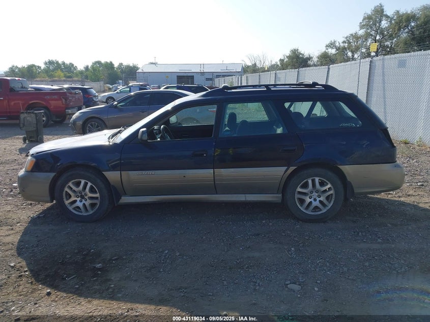 2003 Subaru Outback VIN: 4S3BH675X37660919 Lot: 43119034