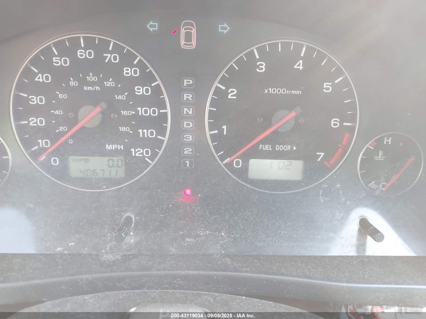 2003 Subaru Outback VIN: 4S3BH675X37660919 Lot: 43119034