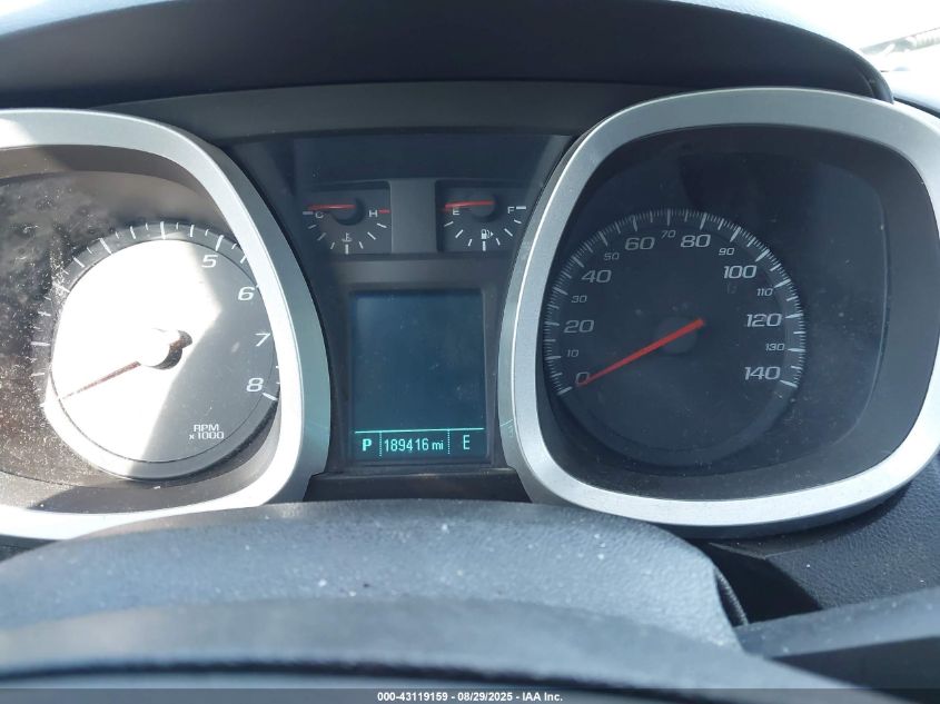 2012 Chevrolet Equinox Ls VIN: 2GNALBEK5C1257236 Lot: 43119159