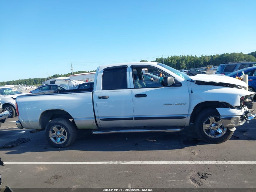 2003 Dodge Ram 1500 Slt/Laramie/St VIN: 1D7HU18N03J646205 Lot: 43119161