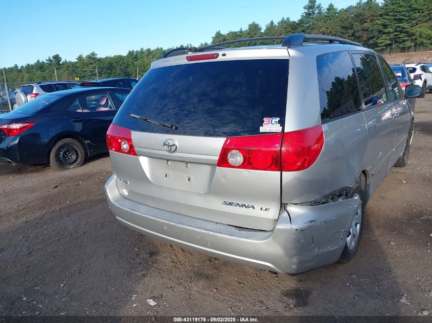 2006 Toyota Sienna Le VIN: 5TDZA23C96S494824 Lot: 43119176