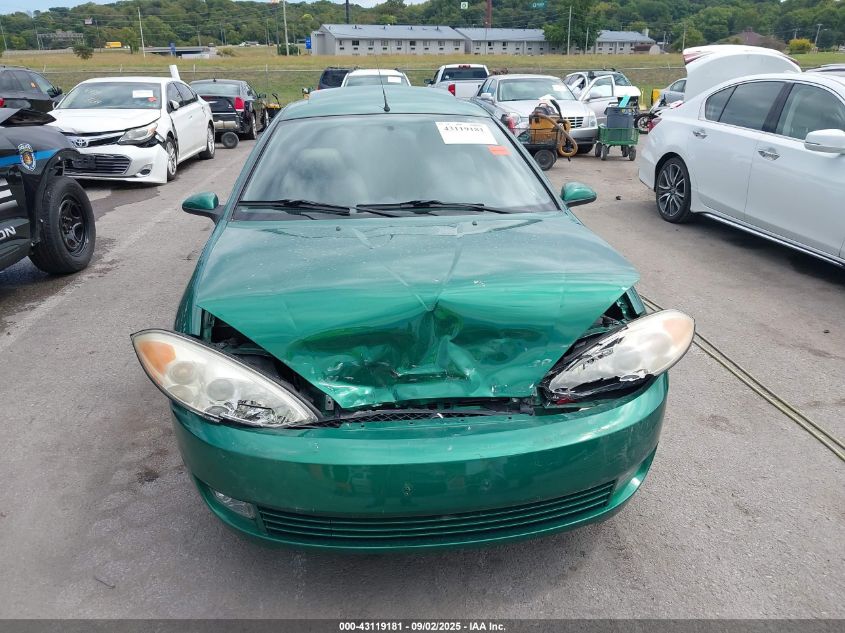 2002 Mercury Cougar V6 VIN: 1ZWHT61L925615280 Lot: 43119181