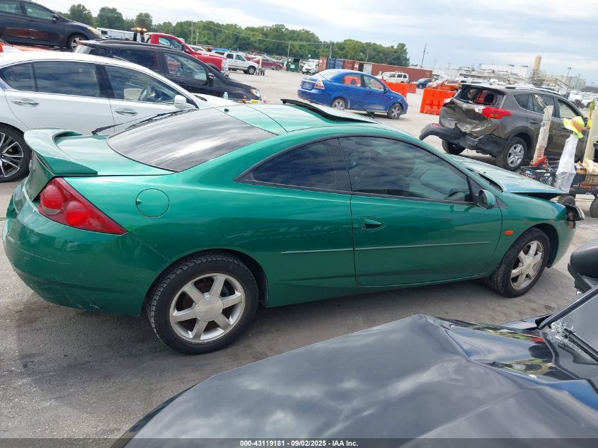 2002 Mercury Cougar V6 VIN: 1ZWHT61L925615280 Lot: 43119181