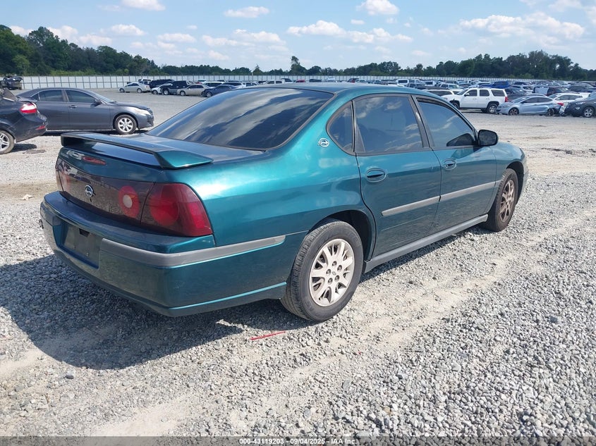 2G1WF55E7Y9149204 2000 CHEVROLET IMPALA photo no. 4