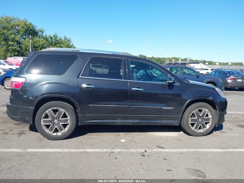 2012 GMC Acadia Denali VIN: 1GKKVTED8CJ415464 Lot: 43119279