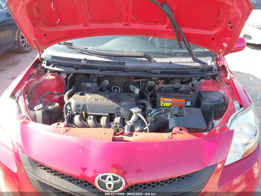 2012 Toyota Yaris VIN: JTDBT4K38CL030459 Lot: 43119359