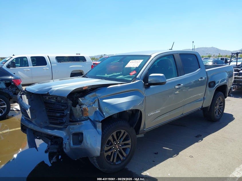 2020 GMC CANYON 2WD  SHORT BOX SLE - 1GTG5CENXL1110686