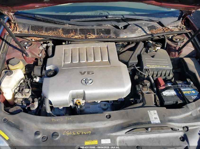 2007 Toyota Avalon Limited VIN: 4T1BK36B27U177483 Lot: 43119365