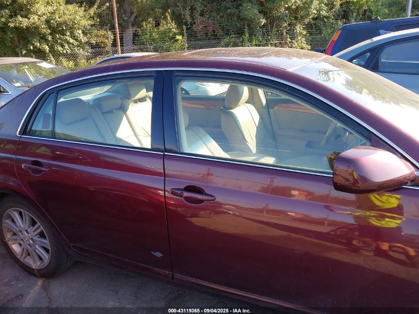 2007 Toyota Avalon Limited VIN: 4T1BK36B27U177483 Lot: 43119365