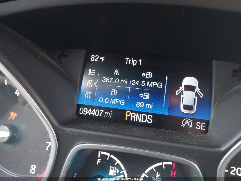 2017 Ford Escape Se VIN: 1FMCU9GD0HUD66197 Lot: 43119376