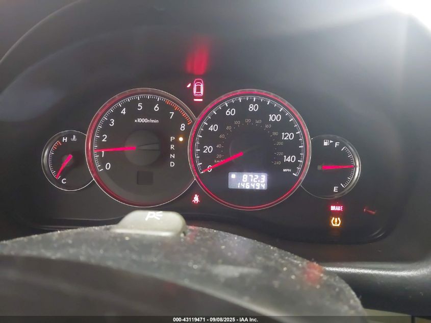 2008 Subaru Outback 2.5I/2.5I L.l. Bean Edition VIN: 4S4BP61C187345133 Lot: 43119471