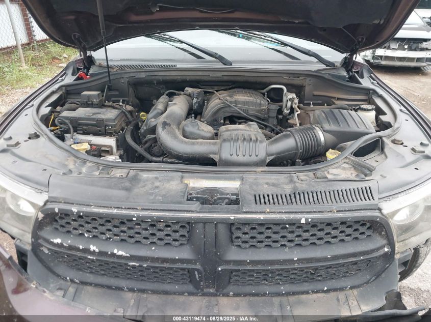 2012 Dodge Durango Crew VIN: 1C4RDHDG2CC144430 Lot: 43119474