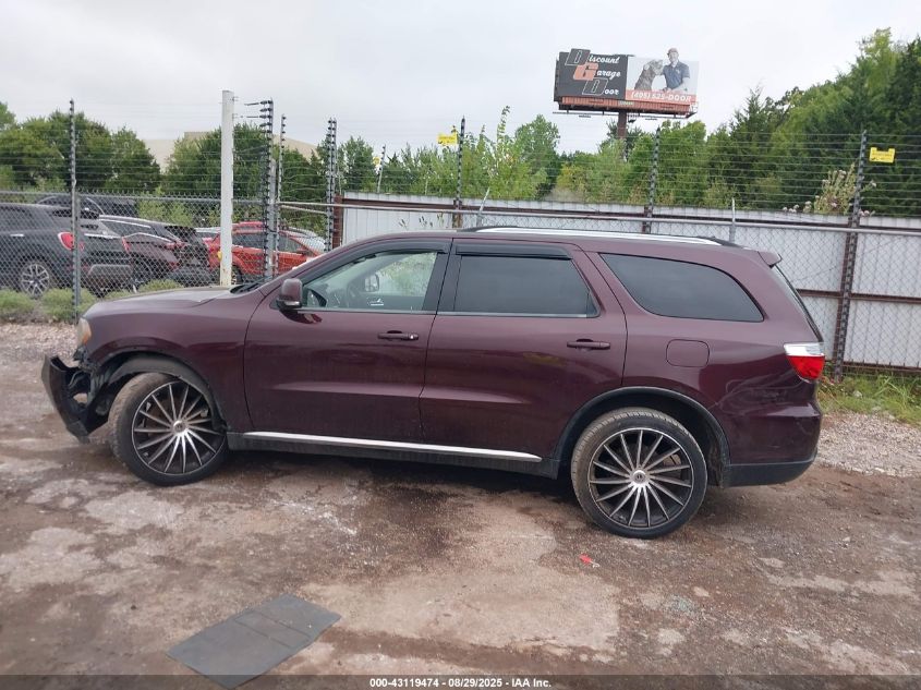 2012 Dodge Durango Crew VIN: 1C4RDHDG2CC144430 Lot: 43119474