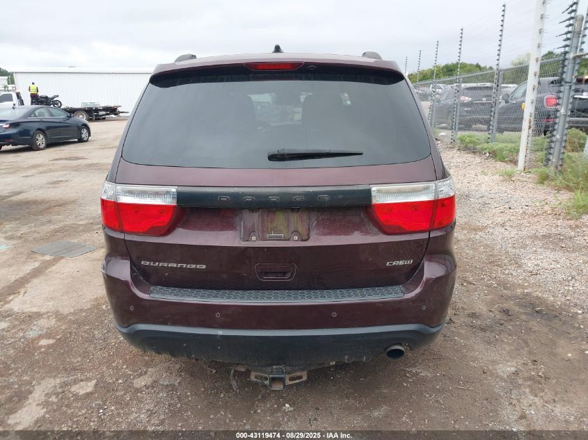2012 Dodge Durango Crew VIN: 1C4RDHDG2CC144430 Lot: 43119474