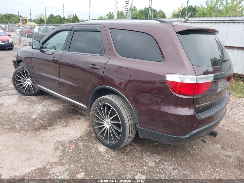 2012 Dodge Durango Crew VIN: 1C4RDHDG2CC144430 Lot: 43119474