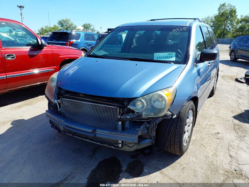 2010 Honda Odyssey Lx VIN: 5FNRL3H25AB019006 Lot: 43119525