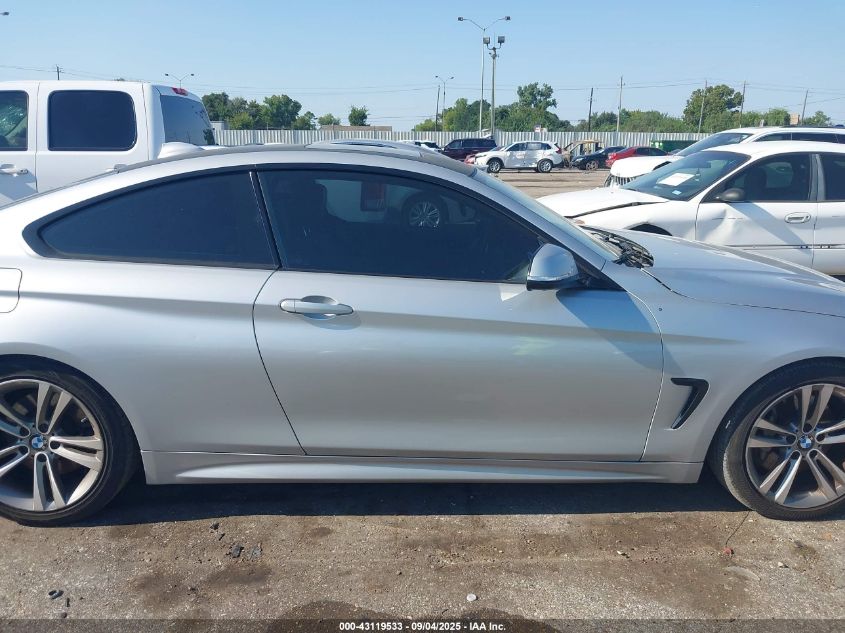 2014 BMW 435I VIN: WBA3R1C58EK190431 Lot: 43119533