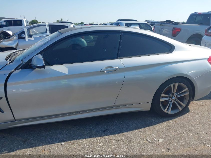 2014 BMW 435I VIN: WBA3R1C58EK190431 Lot: 43119533