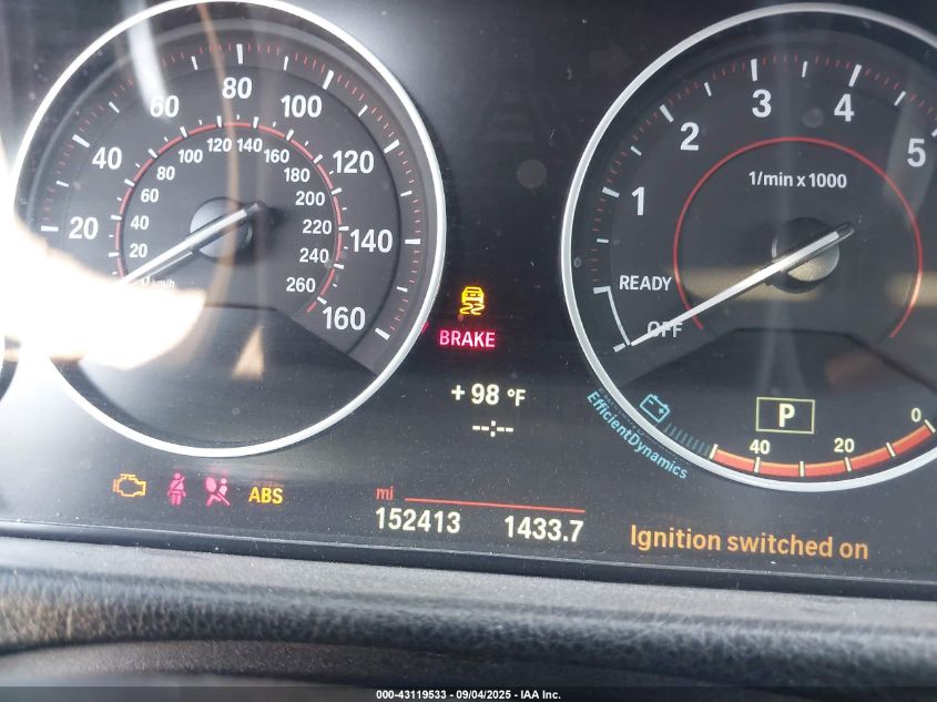 2014 BMW 435I VIN: WBA3R1C58EK190431 Lot: 43119533