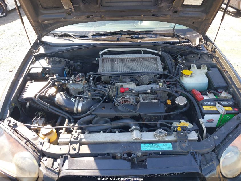 2004 Subaru Impreza Wrx VIN: JF1GD29664G518817 Lot: 43119534