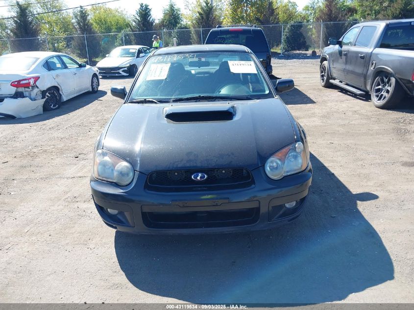 2004 Subaru Impreza Wrx VIN: JF1GD29664G518817 Lot: 43119534