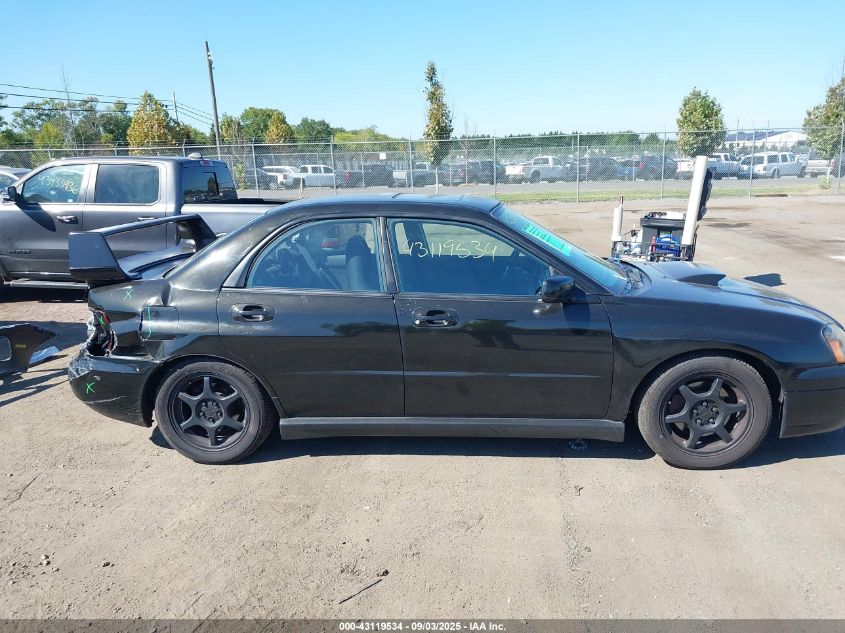 2004 Subaru Impreza Wrx VIN: JF1GD29664G518817 Lot: 43119534