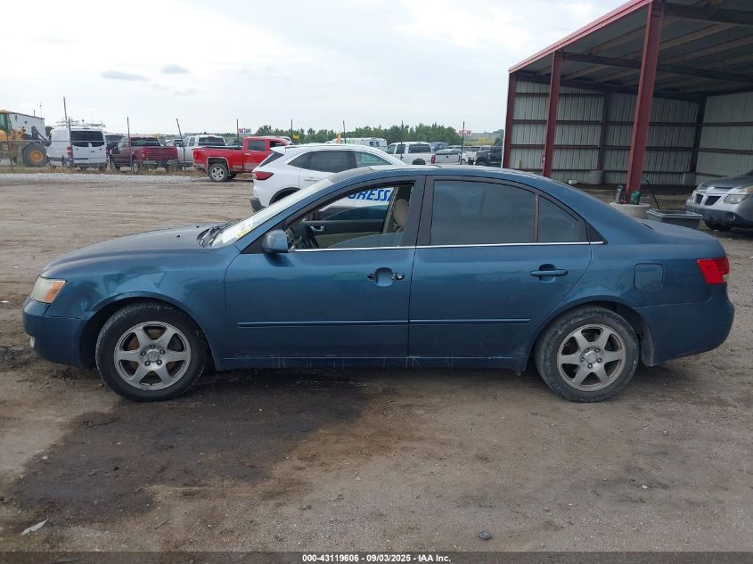 2006 Hyundai Sonata Gls V6/Lx V6 VIN: 5NPEU46F36H147244 Lot: 43119606