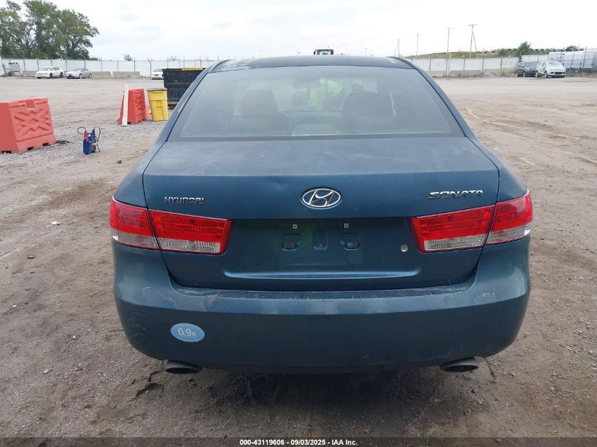 2006 Hyundai Sonata Gls V6/Lx V6 VIN: 5NPEU46F36H147244 Lot: 43119606