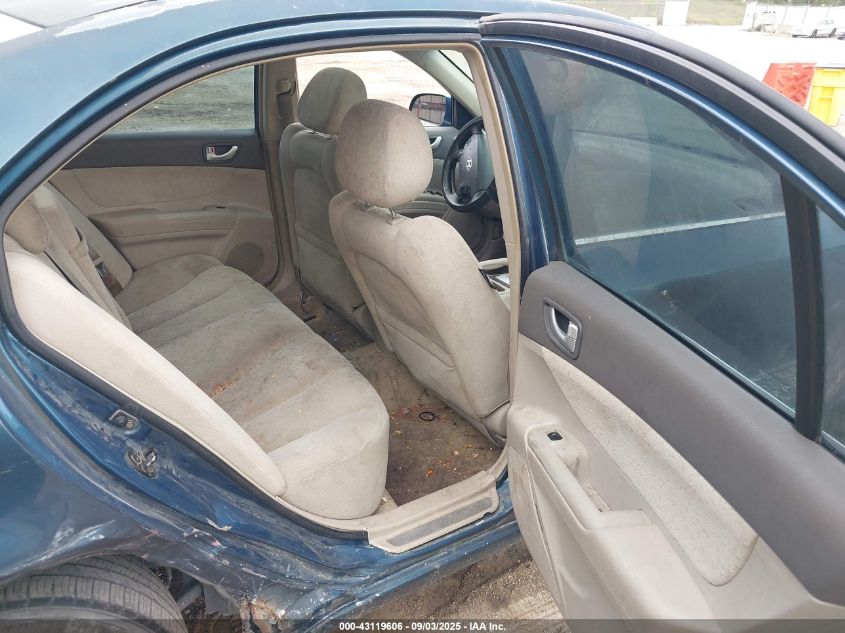 2006 Hyundai Sonata Gls V6/Lx V6 VIN: 5NPEU46F36H147244 Lot: 43119606