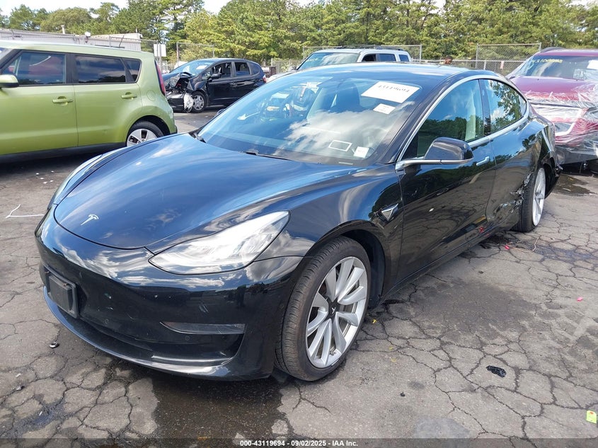 5YJ3E1EBXLF795272 2020 Tesla Model 3 LONG RANGE DUAL MOTOR ALL-WHEEL DRIVE Black