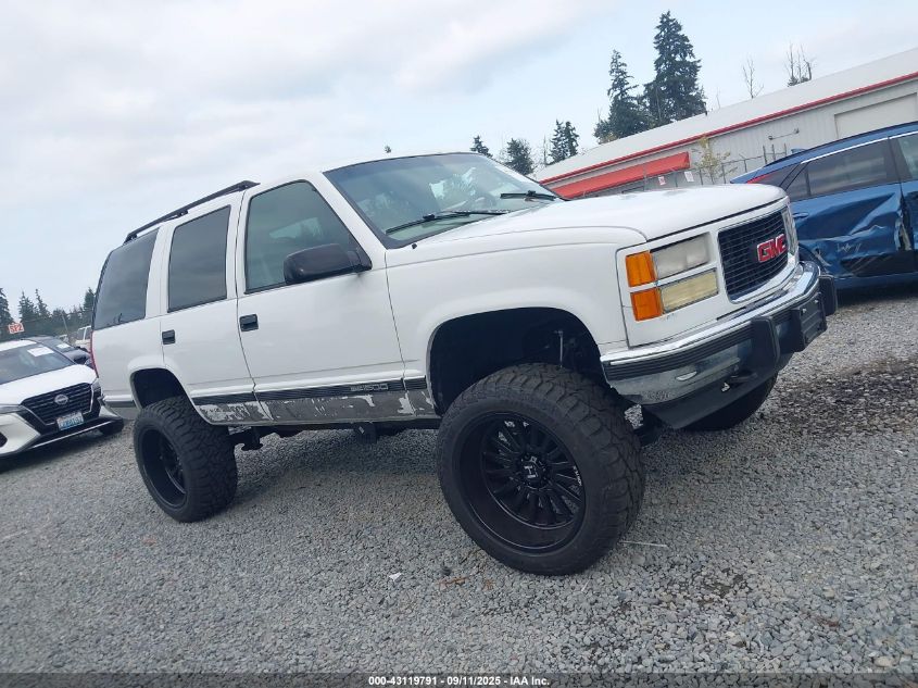 1997 GMC Yukon Sle VIN: 1GKEK13R6VJ703527 Lot: 43119791