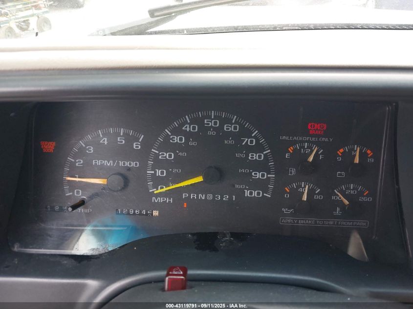 1997 GMC Yukon Sle VIN: 1GKEK13R6VJ703527 Lot: 43119791