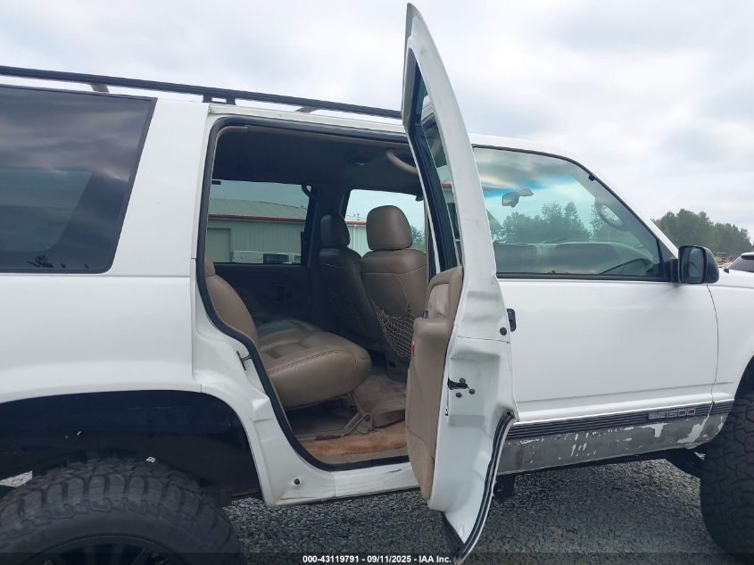 1997 GMC Yukon Sle VIN: 1GKEK13R6VJ703527 Lot: 43119791