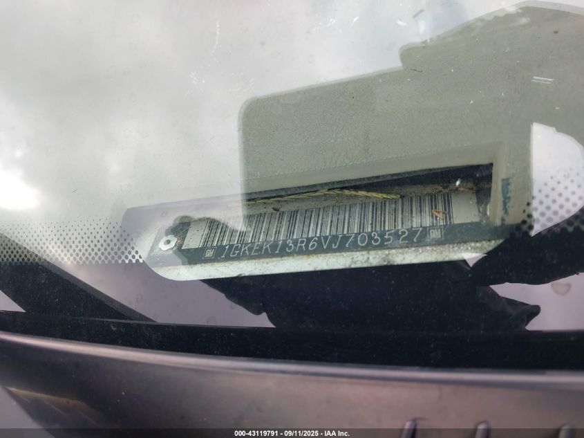 1997 GMC Yukon Sle VIN: 1GKEK13R6VJ703527 Lot: 43119791